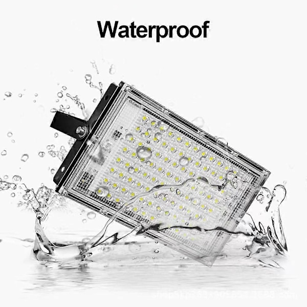 50W LED-valonheitin ulkokäyttöön vedenpitävä IP65 ulkoinen LED-projektori 220V 240V tarkennusvalo suuritehoinen valaistusvalo