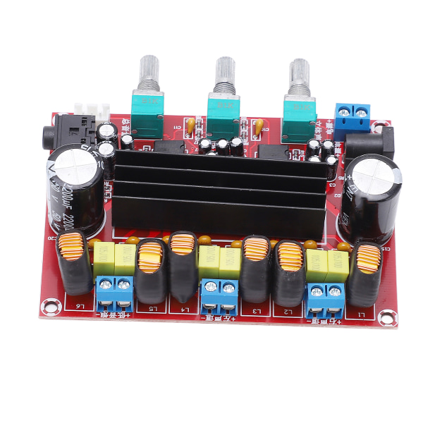 Digital effektforstærkerkort XHM139 TPA3116D2 2x50W+100W 2.1 kanals effektforstærkermodul 1224V