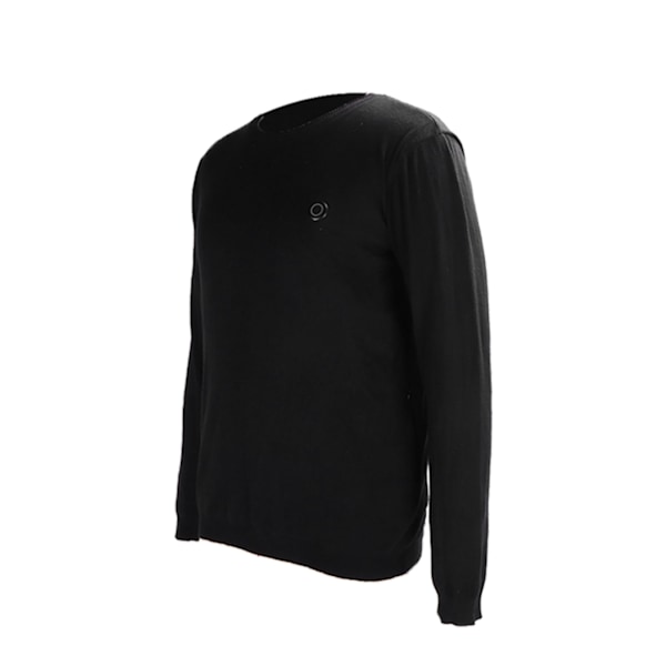 Elektrisk undertøj strikket sweater 4565°C kulfiber opvarmning langærmet pullover sweater(XL )