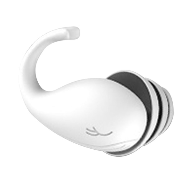 Silikon ørepropper for sovestøydempende hørselvern Gjenbrukbare fleksible ørepropper Hvit