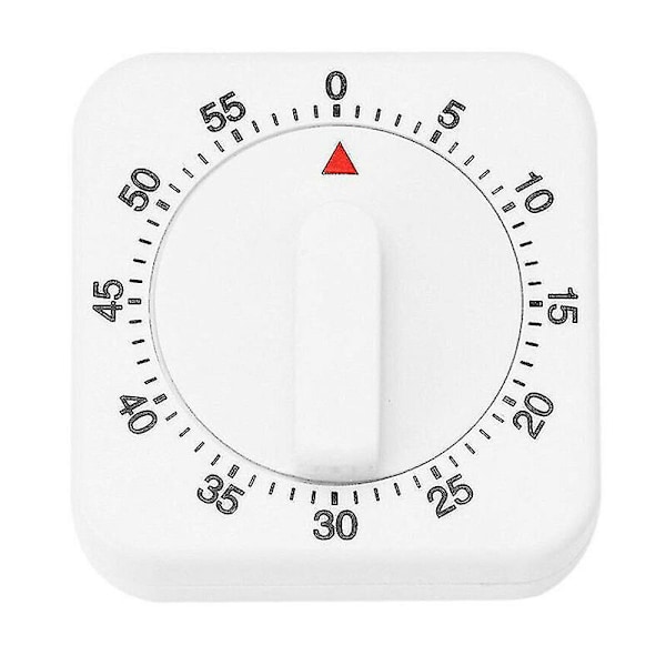 60 Minutters Køkken Timer Madlavnings Ring Mekanisk Tæller Optræks Alarm Clock-B5