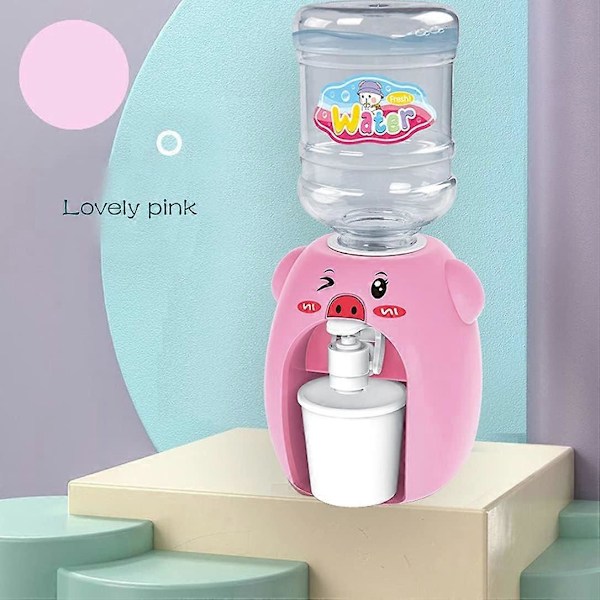 Mini Dricksfontän Roliga Leksaker Barns Lekhus Spelleksaker (Rosa)