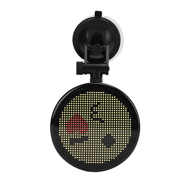 12V LED-skärm för bil med Bluetooth-styrning och fullfärg, interaktiv skärm med 32 x 32 programmerbara LED-lampor