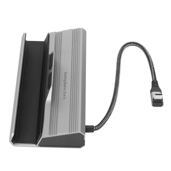 Tyyppi C M -telakka-asema 6-in-1 PD-virtalähde USB 3.0 RJ45 HD Multimedia Interface 2.0 -telakka Steam Deck V258:lle