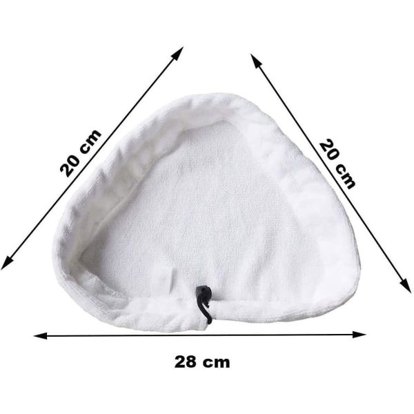 Universal mikrofiberrengöringsplattor för X5 och Vax S2 ångmoppar (3-pack)