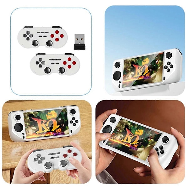 E6 Håndholdt Spillkonsoll 32GB For PSP PS1 N64 C