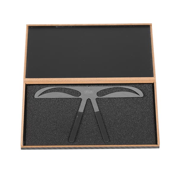 Professionel Øjenbryn Stencil Formning DIY Formning Definer Lineal Makeup Værktøj Dame Øjenbryn