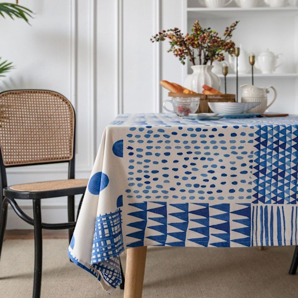 Moderne Rektangulær Duk, Duk 140 x 250CM, Duk for Kjøkken Kaffe Spisebord