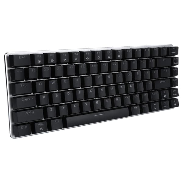 AJAZZ AK33 Mekanisk Tastatur Sort RGB Lys Gaming Desktop Bærbar Computer Tilbehør Blå Switch