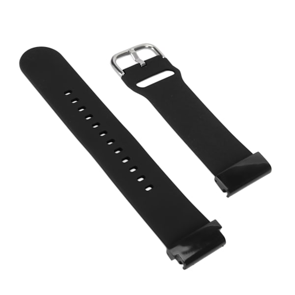 26 mm silikonklokkerem Fleksibel justert erstatningsarmbåndsrem for Fenix ​​7X 6X 5X Black