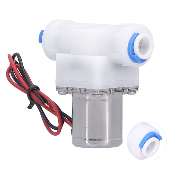 1/4in magnetventil Drikkevand Quick Connector Bistabilt Puls Hydraulisk Udstyr DC4.5V