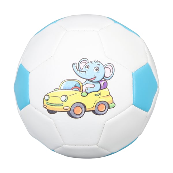 Baby Elephant Pattern Size 2 Soccer Ball Inflatable Children PVC Rubber Liner Soccer Ball Toys