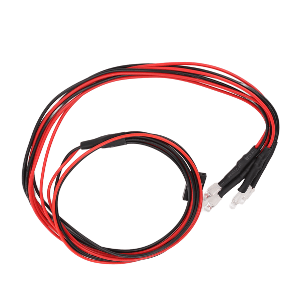 RC-strålkastare LED Stabil prestanda 3mm Universal fjärrkontroll modellbilslampor