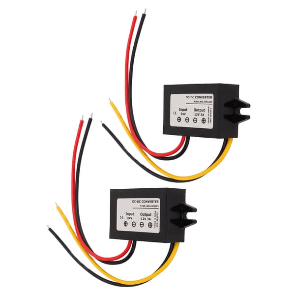 DC til DC-konverter 18-40V til 12V 3A 36W IP68 Vandtæt Universal Bil Buck Regulator Modul