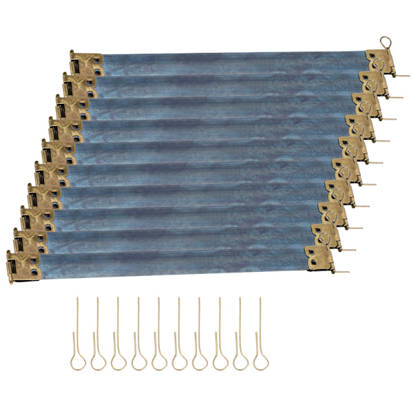 10 st plånbok flex ram retro intern metall DIY myntväska sömnad handgjorda tillbehör