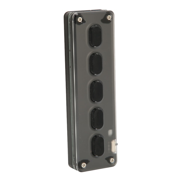 Programmerbart tastatur 5 taster Kablet USB Trådløs Bluetooth Dual Mode Mini Silikon Mute DIY Programmerbart Gaming Keyboard Svart