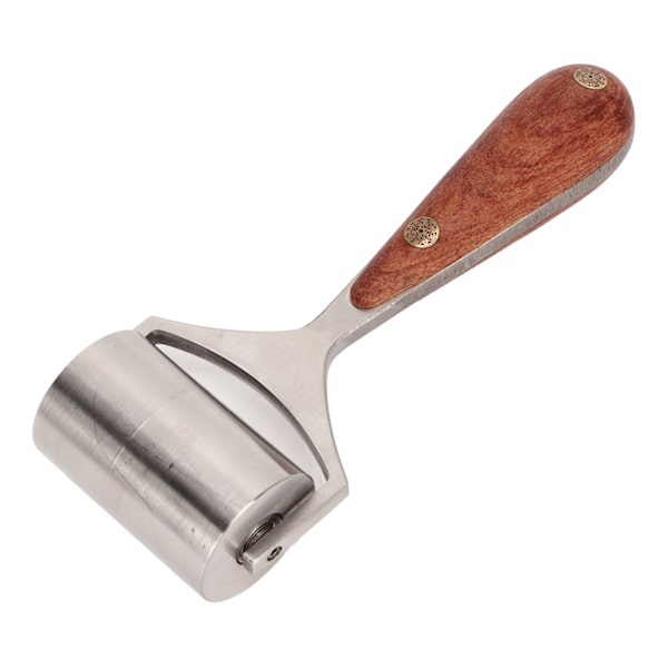 Lærrulleskinn med høy hardhet Ergonomisk profesjonell lærpresserulle for DIY-lærhåndverk