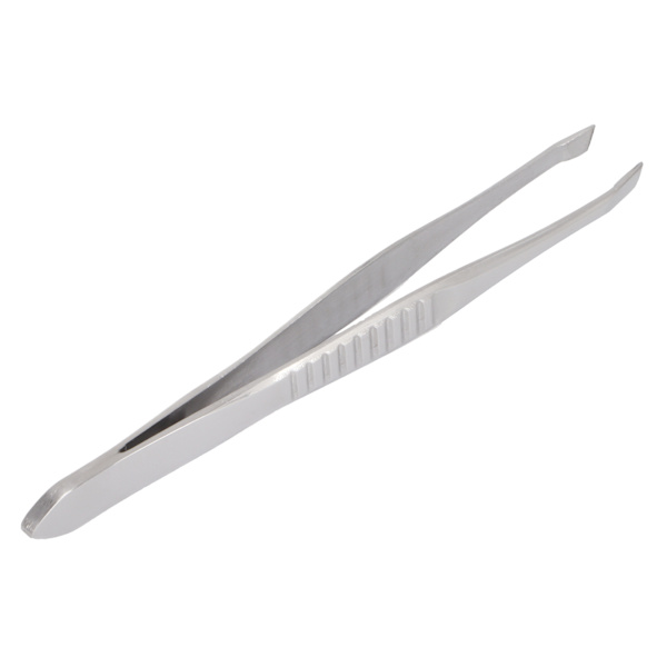 Slant Eyebrow Pinset Professional ruostumattomasta teräksestä valmistetut kulmakarvapinsetit naisille ja miehille