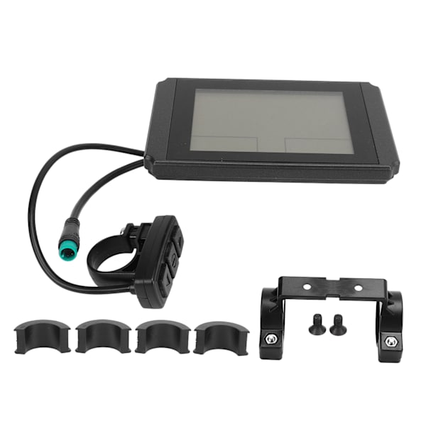 Elektrisk cykel LCD10H-display Elektrisk cykel skoter LCD-displaymätare med vattentät kontakt