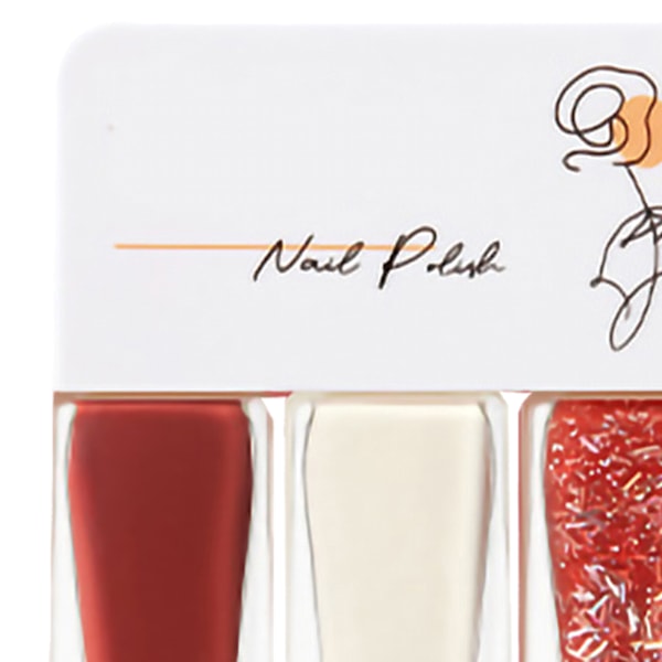 3-pack nagellackset på vattenbasis för kvinnor, lätt att ta bort, snabbtorkande nagellack för dejting, halloweenfest T03