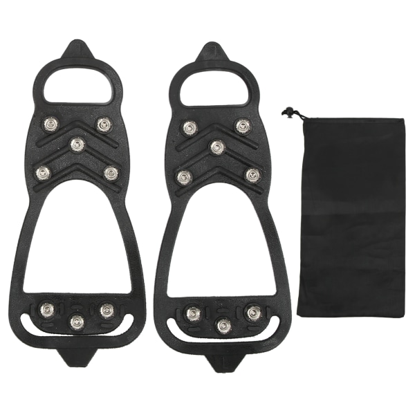 1 par 8 tænder kramper Anti Slip Ice Traction Cleats Sko Grips til at gå på sne og isM