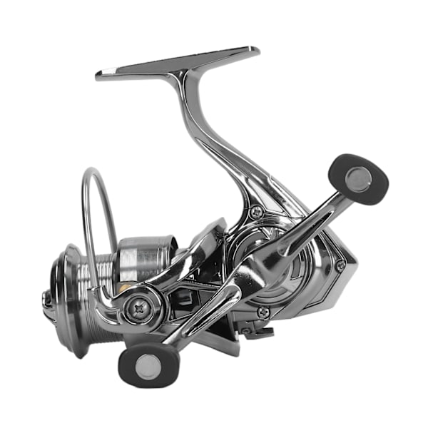 Spinnrulle Long Shot Skew Notch Non Gap Metallfisketillbehör med vipparmsstabiliseringsstång YKS1000S Mikropartikel Shallow Cup