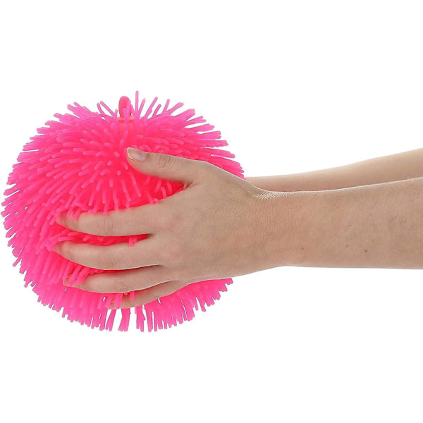 Flerfärgad 23 cm pufferboll och ballongspelleksak - modell 51006d