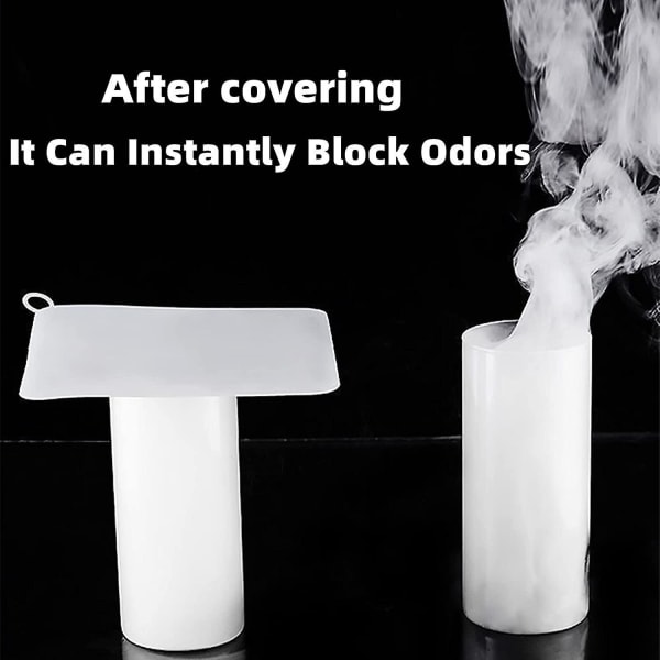 2-pack silikonluktsäkra golvavloppsproppar för avloppsborttagning av kök och badrum
