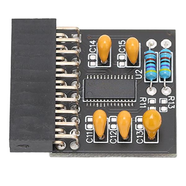 TPM 2.0 Krypteringssikkerhedsmodul 20Pin LPC Pro TPM2.0 Sikker Stabil Nem installation Holdbar 20Pin SPI-modul til Win