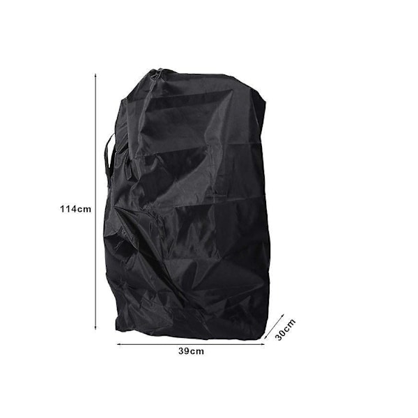 Universal Babyvogn Cover Bærepose Pram Rejsetaske Cover Spædbarn Børn Bærbar Stor Pram Vogn Flyopbevaringstaske Check Holder