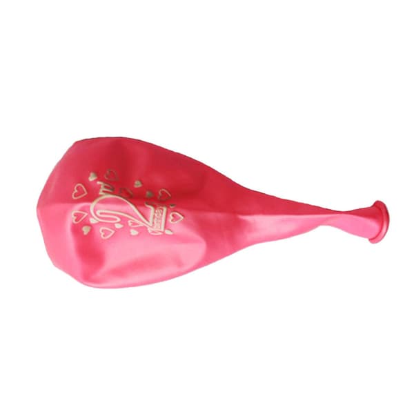 10 stk. lateksballonger Bursdagsfest Babyshower Dekor Tilbehør Rosa