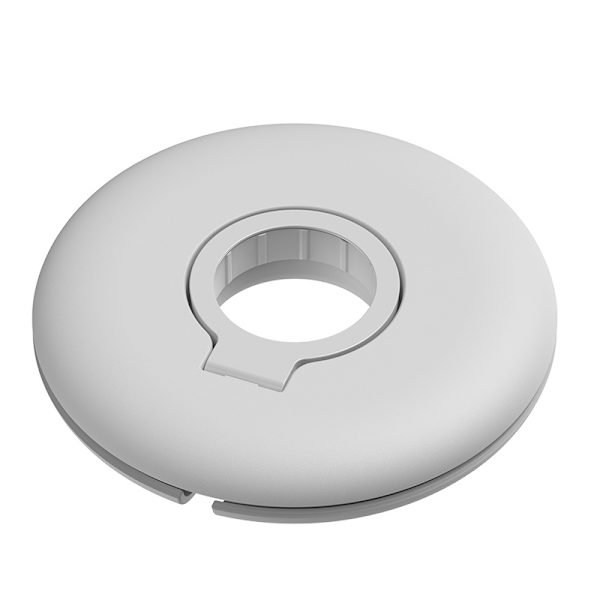 2 i 1 ladestasjon for klokke, bærbar kabel, oppbevarbar, multifunksjonell kabeloppruller for iWatch, hvit