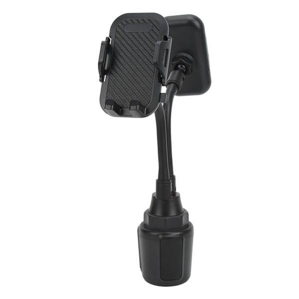 Kopholder Dobbelt Telefonholder 360° Roterbar Fleksibel Svanehals Universal Håndfri Mobiltelefonholder til 2,2-4 tommer Bred