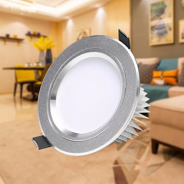 Alumiininen 5W LED-upotettu valonheitin - valkoinen valo