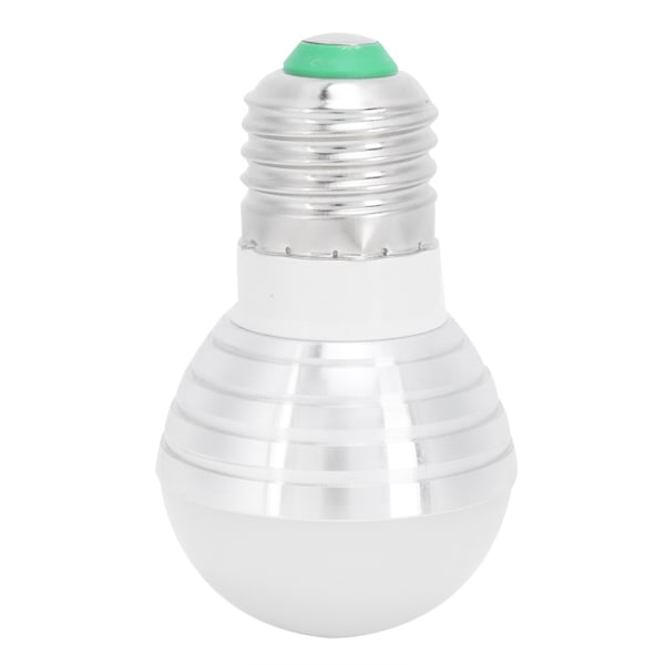 RGB lyspære fjernkontroll E27 7 farger skiftende ambient lampe KTV Bar Club dekorasjon 85-265V