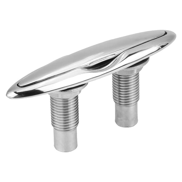 6\" Båd Skib Fortøjning Dock Neat Klampe 316 Rustfrit Stål Dobbelt Dæk Tryk Træk Kabel Bolt