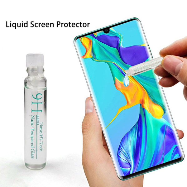 3 stk 2 ml Nano skjermbeskytter 9H hardhet transparent anti-ripe skjermbeskytter