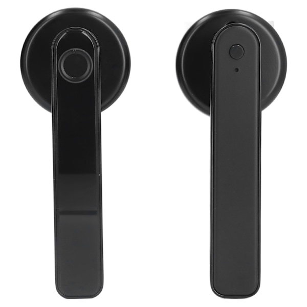 3-i-1 Smart Dør Lås Biometrisk Fingeraftryk Adgangskode Nøgle Oplåsning USB Opladning til Hjemmet Kontor Hotel Lejlighed
