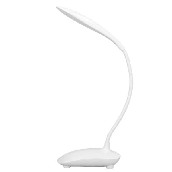 Touch Control LED-bordsbordslampa USB batteridriven 3 ljuslägen Flexibel vinkel för barn Studentrum Sovrum