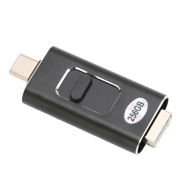 USB C-minnepinne USB C till USB A 2.0 256G Plug and Play Hög hastighet USB C Flash-enhet för telefon surfplatta dator