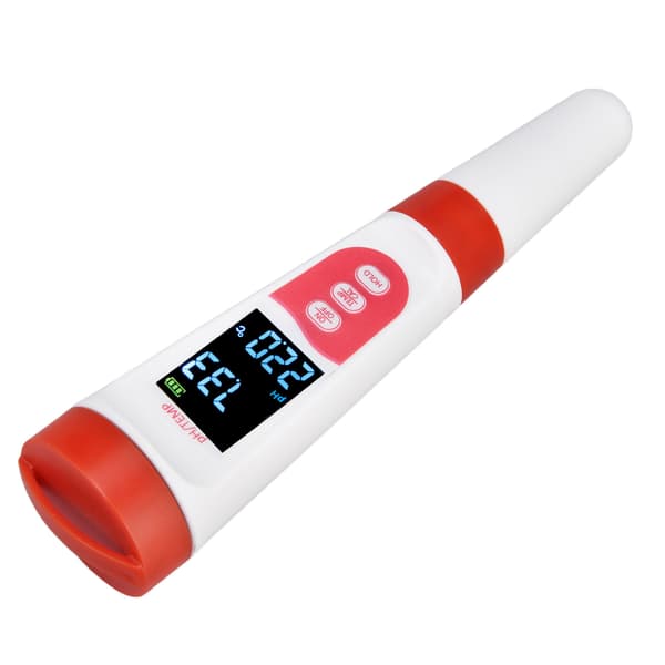PH-testare med stark användbarhet, LCD-läge, noggrann mätning, hållbart material, vattenkvalitetsmätare