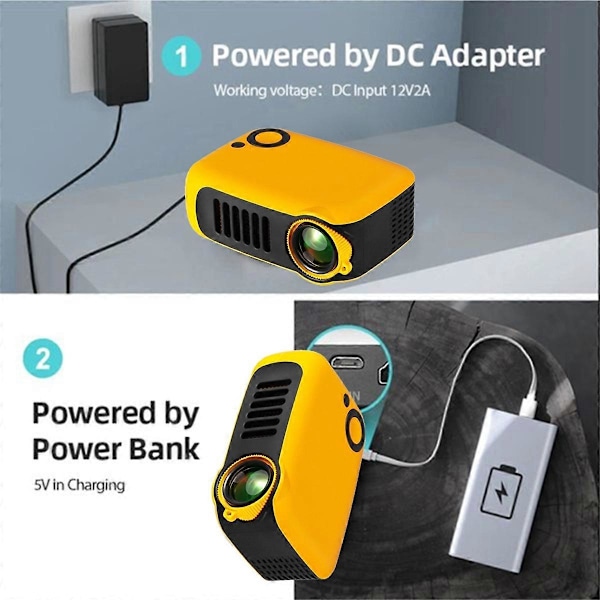 Bærbar Smart HD Port TV BOX, 1080P 4K EU Stik