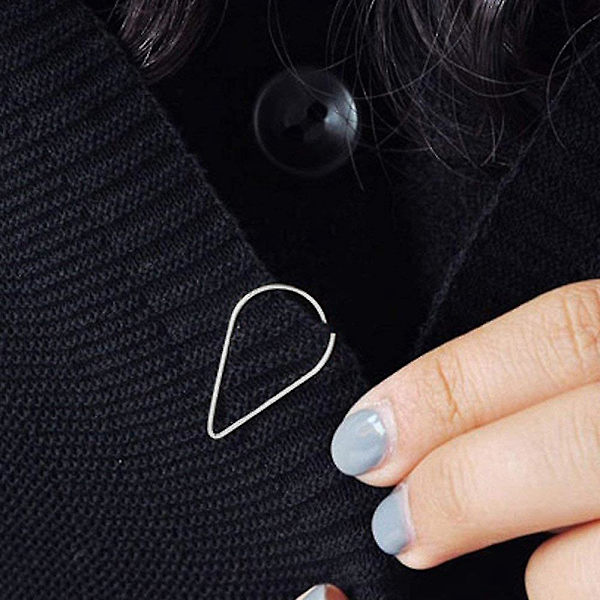 100 pakke med holdbare og rustbestandige papirclips