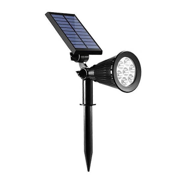 Solarlampa Utomhusbelysning Färgskiftande Mark Trädgårdslampa, A