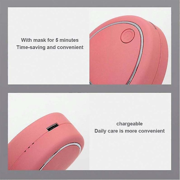 Mikroström Ansiktslyftningsapparat Mini Hudstramande Massager för Män och Kvinnor Rynkreducering Anti-Aging Behandling