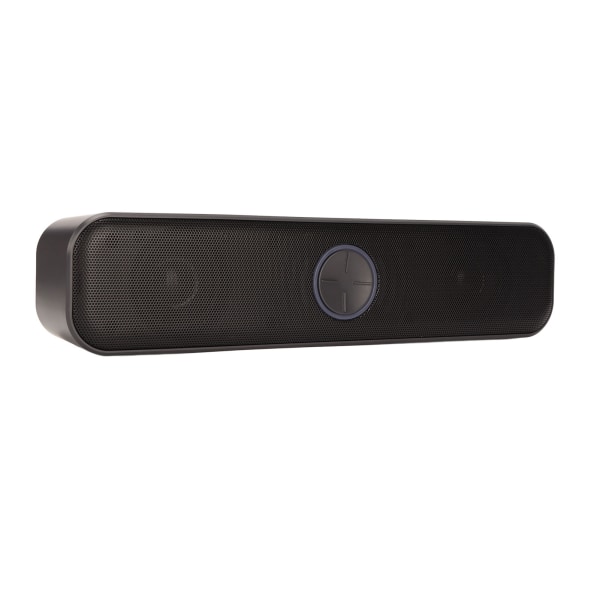 Datorhögtalare USB driven stereo 2-kanals Plug and Play RGB Datorhögtalare Svart