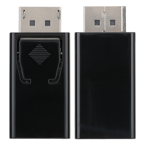 DP Han til HDMI Hun Adapter Konverter til PC Laptop HDTV Sort Display Port Interface