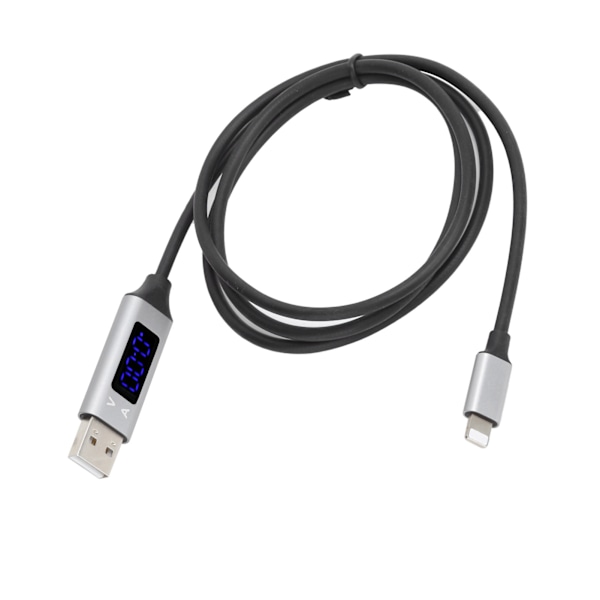 3A nopea latauskaapeli LED-jännitevirranäyttö USB-kaapeli Android IOS TypeC:lle (pour IOS )