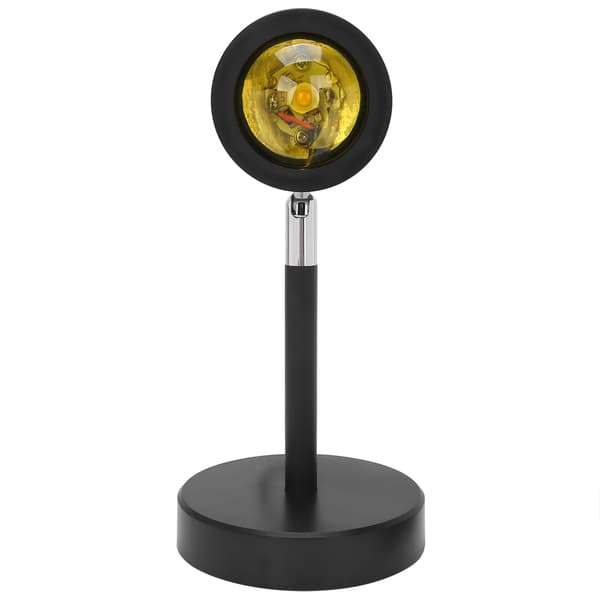 Solnedgangsprojektorlampe USB Makeup Shooting Fill-in Lys til Soveværelse Kaffebar Bar