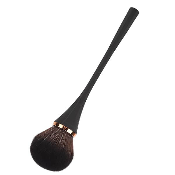 Loose Powder Blush Brush Professional Pehmeä hiusmeikkiharja Kosmeettinen työkalu meikkitaiteilijalle aloittelevalle mustalle